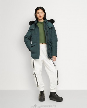 Forest Hill / Black Shearling Women Moose Knuckles Onyx Anguille Jacket Shearling Jackets | XUO-104258