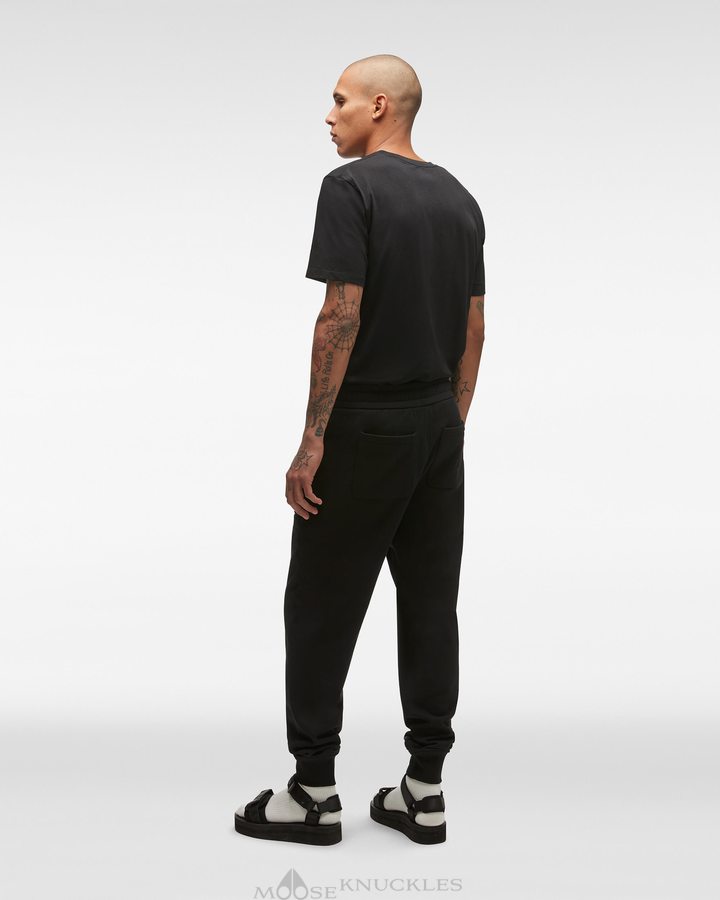 Black Men Moose Knuckles Brooklyn Jogger Trousers | NFK-593416