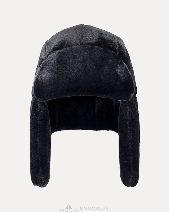 Black Men Moose Knuckles Bunny Trapper Hat Hat | VUT-913842