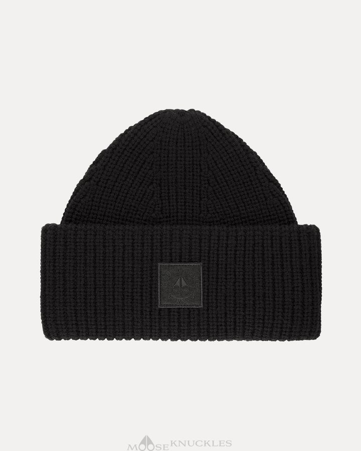 Black Men Moose Knuckles Mariner Toque Baseball caps | OGS-987523