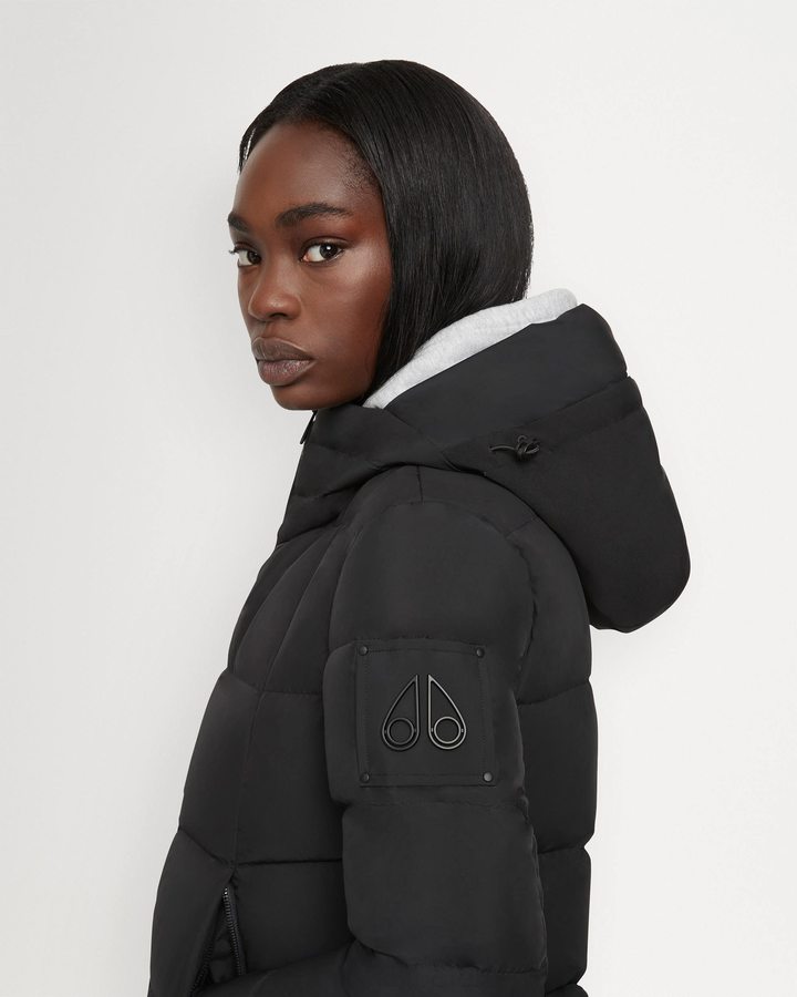 Black Women Moose Knuckles Salteaux Jacket Jackets | VDL-928037