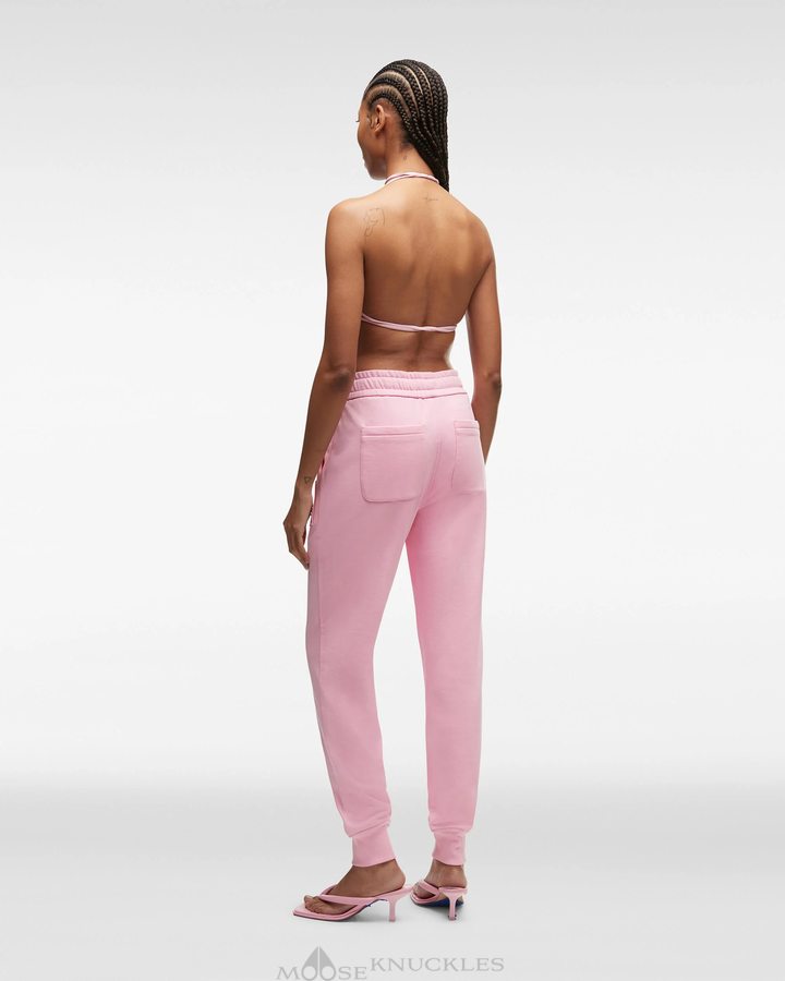 Fashion Pink Women Moose Knuckles Brooklyn Jogger Trousers | WUL-640357