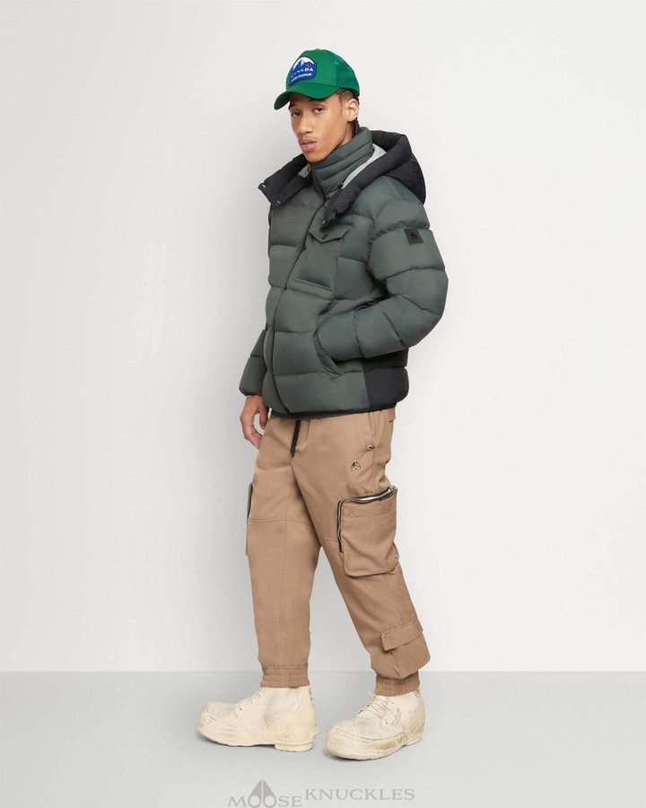 Forest Hill / Black Men Moose Knuckles Bedstuy Jacket Jackets | ZXA-684520