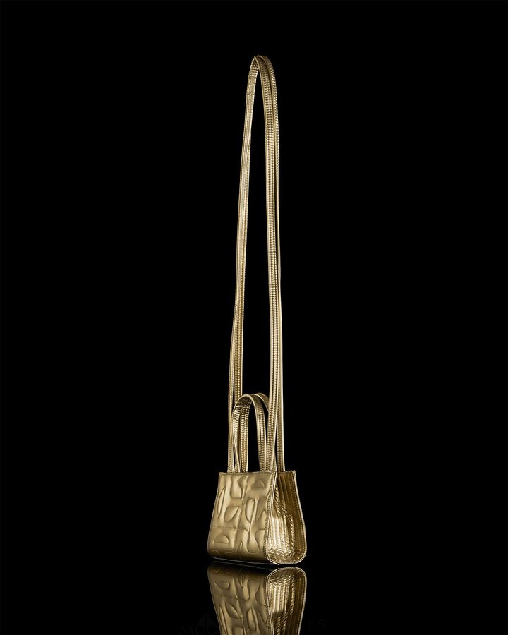 Gold Women Moose Knuckles Telfar Small Shopping Bag Bags | XST-168974